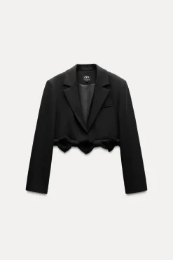 Best BLAZER CROP LAZOS Mujer Blazers / Chalecos