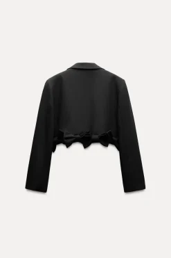 Best BLAZER CROP LAZOS Mujer Blazers / Chalecos