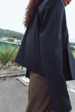 Best BLAZER CROP OVERSIZE RAYA DIPLOMÁTICA Mujer Blazers / Chalecos