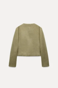 Online BLAZER CROPPED TAPETAS Mujer Blazers / Chalecos