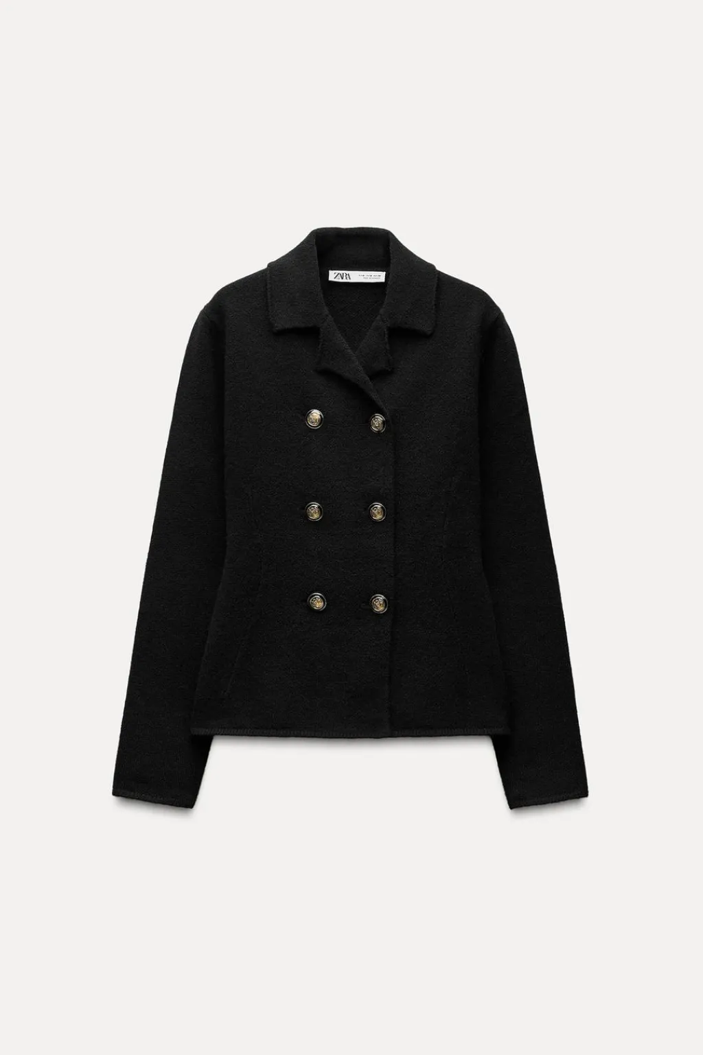 Clearance BLAZER CRUZADA 100% LANA Mujer Blazers / Chalecos|Cárdigan / Jerséis