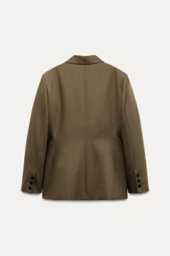 Hot BLAZER CRUZADA CUADROS Mujer Blazers / Chalecos