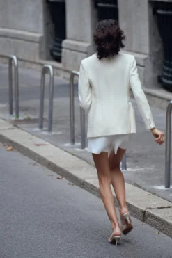 Hot BLAZER CRUZADA ESTRUCTURA Mujer Blazers / Chalecos