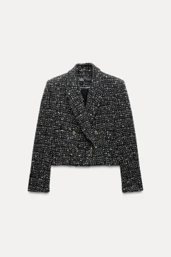 Sale BLAZER CRUZADA ESTRUCTURA Mujer Blazers / Chalecos