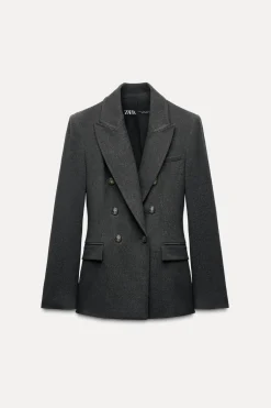 Best BLAZER CRUZADA HOMBRERAS Mujer Blazers / Chalecos