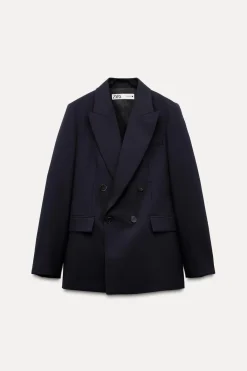 Online BLAZER CRUZADA LANA 100% ZW COLLECTION Mujer Blazers / Chalecos