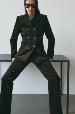 Clearance BLAZER CRUZADA PANA ZW COLLECTION Mujer Blazers / Chalecos