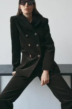 Clearance BLAZER CRUZADA PANA ZW COLLECTION Mujer Blazers / Chalecos