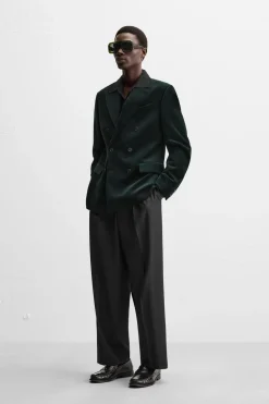 Discount BLAZER CRUZADA TERCIOPELO Hombre Blazers