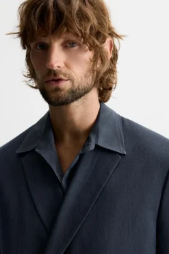 Online BLAZER CRUZADA TRAJE ESPIGA Hombre Blazers