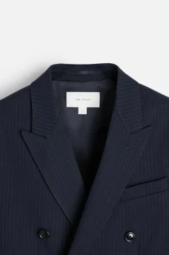 Fashion BLAZER CRUZADA TRAJE RAYA DIPLOMÁTICA Hombre Blazers