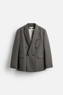 Discount BLAZER CRUZADA TRAJE X NANUSHKA Hombre Blazers