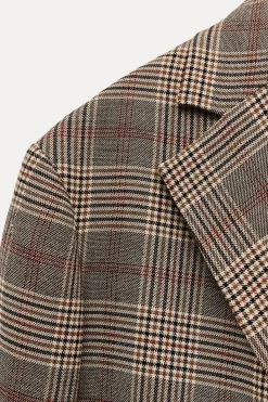 Outlet BLAZER CUADROS ZW COLLECTION Mujer Blazers / Chalecos