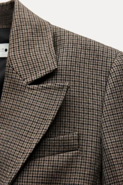 Best BLAZER CUADROS ZW COLLECTION Mujer Blazers / Chalecos