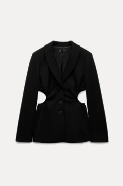 Fashion BLAZER CUT OUT Mujer Blazers / Chalecos