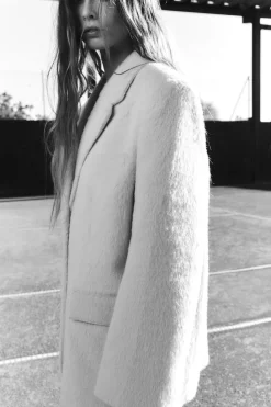 Hot BLAZER EFECTO PELO Mujer Blazers / Chalecos