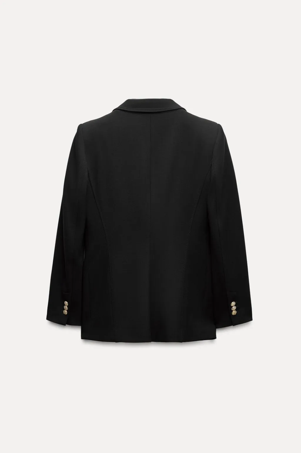 New BLAZER ENTALLADA BOTÓN DORADO Mujer Blazers / Chalecos