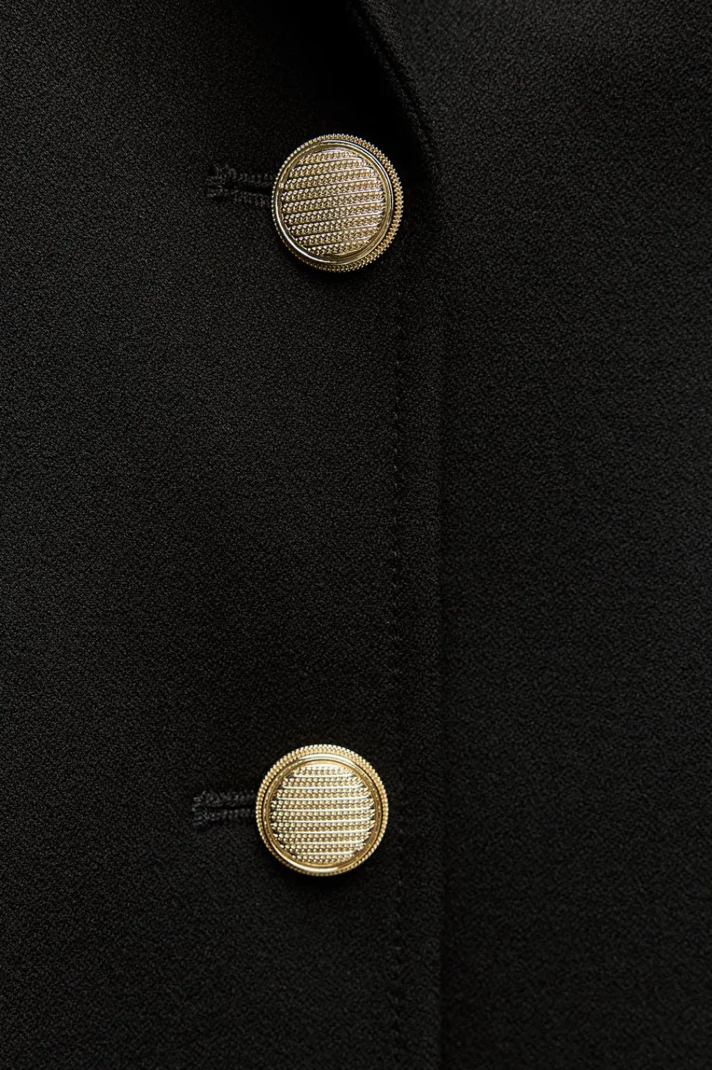 New BLAZER ENTALLADA BOTÓN DORADO Mujer Blazers / Chalecos