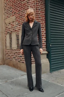 New BLAZER ENTALLADA BOTONES Mujer Blazers / Chalecos