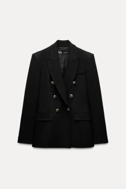 Hot BLAZER ENTALLADA CRUZADA Mujer Blazers / Chalecos