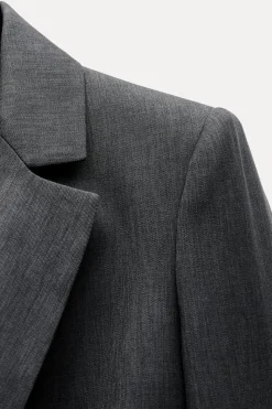 Discount BLAZER ENTALLADA HOMBRERAS Mujer Blazers / Chalecos