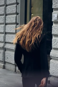 Clearance BLAZER ESCOTE REDONDO Mujer Blazers / Chalecos