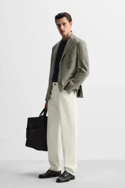 Clearance BLAZER ESPIGA ALGODÓN - LANA Hombre Blazers