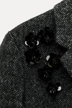 New BLAZER ESPIGA BORDADOS ZW COLLECTION Mujer Blazers / Chalecos