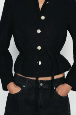 Discount BLAZER ESTRUCTURA CINTURÓN Mujer Chaquetas / Cazadoras