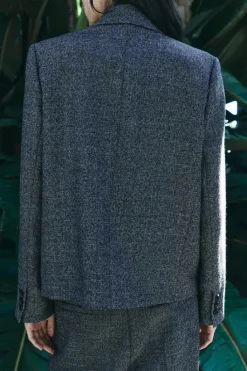 Online BLAZER ESTRUCTURA LANA 100% ZW COLLECTION Mujer Blazers / Chalecos