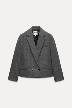 Online BLAZER ESTRUCTURA LANA 100% ZW COLLECTION Mujer Blazers / Chalecos