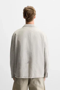 Clearance BLAZER ESTRUCTURA LAVADA Hombre Blazers