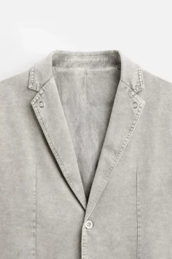 Clearance BLAZER ESTRUCTURA LAVADA Hombre Blazers