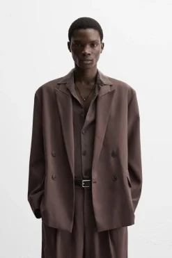 Discount BLAZER FLUIDA TRAJE Hombre Blazers