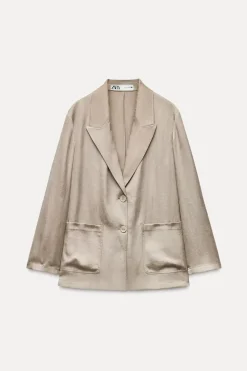 Online BLAZER FLUIDA ZW COLLECTION Mujer Blazers / Chalecos