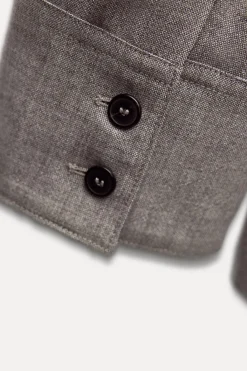 Clearance BLAZER LANA 100% CINTURÓN ZW COLLECTION Mujer Blazers / Chalecos