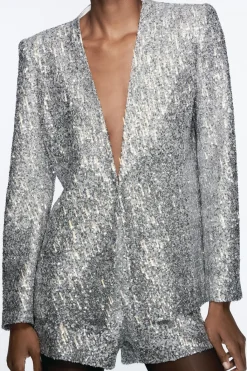 Online BLAZER LENTEJUELAS Mujer Blazers / Chalecos