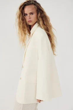 Clearance BLAZER OVERSIZE Mujer Blazers / Chalecos