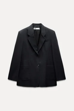 Sale BLAZER OVERSIZE BOLSILLOS ZW COLLECTION Mujer Blazers / Chalecos