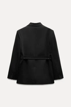 New BLAZER OVERSIZE CINTURÓN ZW COLLECTION Mujer Blazers / Chalecos