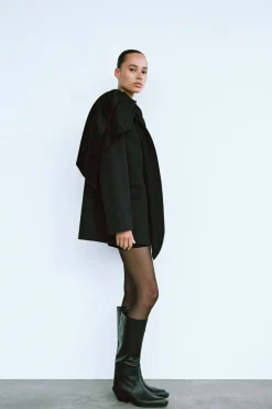 Best BLAZER OVERSIZE CON LANA BUFANDA Mujer Blazers / Chalecos