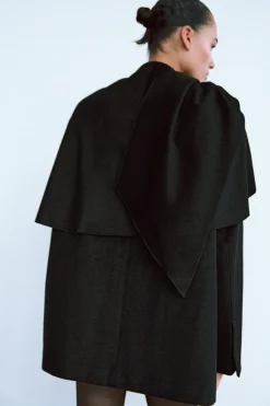 Best BLAZER OVERSIZE CON LANA BUFANDA Mujer Blazers / Chalecos