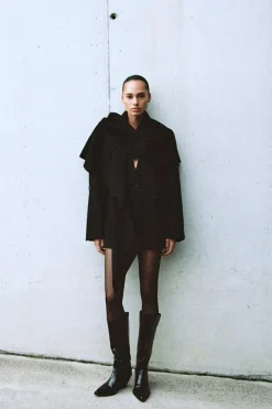 Best BLAZER OVERSIZE CON LANA BUFANDA Mujer Blazers / Chalecos