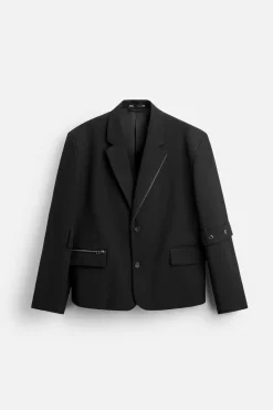 Fashion BLAZER OVERSIZE FIT CREMALLERAS Hombre Blazers