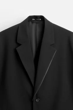 Fashion BLAZER OVERSIZE FIT CREMALLERAS Hombre Blazers