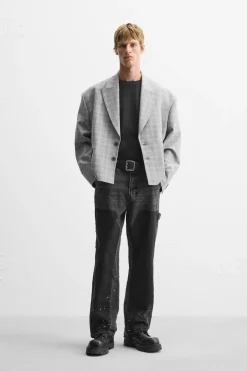 Hot BLAZER OVERSIZE FIT CUADROS Hombre Blazers