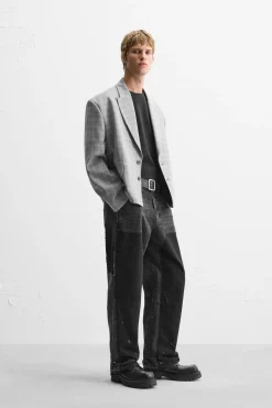 Hot BLAZER OVERSIZE FIT CUADROS Hombre Blazers