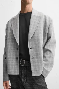 Hot BLAZER OVERSIZE FIT CUADROS Hombre Blazers
