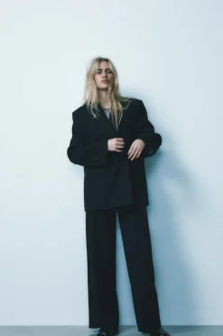 Discount BLAZER OVERSIZE RAYA DIPLOMÁTICA Mujer Blazers / Chalecos