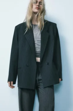 Sale BLAZER OVERSIZE RAYA DIPLOMÁTICA Mujer Blazers / Chalecos